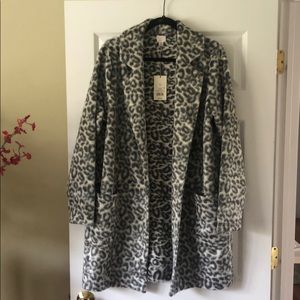 Leopard Print Coat